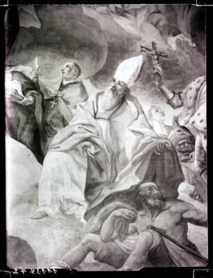 Klosterkirche; Kuppeldetails nach der Restaurierung