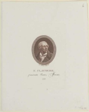 Bildnis des E. Claviere