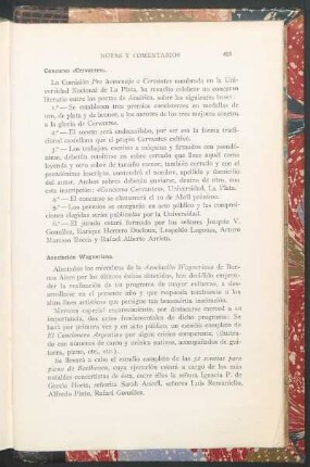 Concurso "Cervantes"