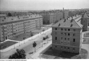 Dresden, Südviertel, Wiederaufbau, Oktober 1954