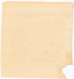 Öffentliche Grünanlage an der Stadthalle und Karl-August-Jung-Platz, Haan: Gelände zw. Goethe- und Schillerstr. (Abschnitt F) 1:200