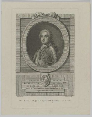 Bildnis des Louis de France