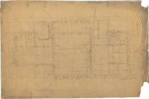 Pfann, Paul; München - Mittersendling, Zielstattstr.; Neue Schießstätte - Grundriss