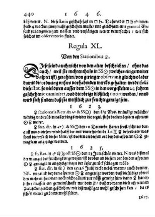 Regula XL.