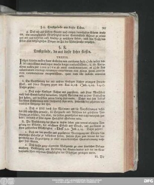 §. 8. Trostgründe, die aus dieser Lehre fliessen.