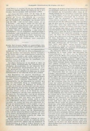 155-156 [Rezension] Kandler, Karl-Hermann, Studien zur gegenwärtigen lutherischen Abendmahlslehre