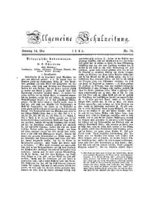 Pädagogische Andeutungen