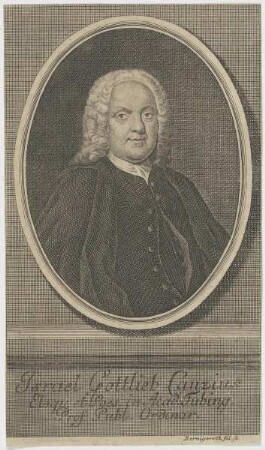 Bildnis des Israel Gottlieb Canzius