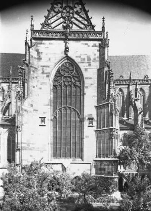 Halberstadt, Dom St. Stephanus und St. Sixtus, Südquerhausfassade