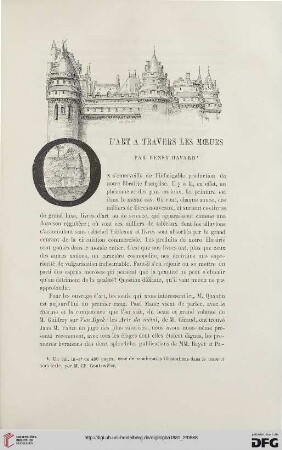 2. Pér. 24.1881: Havard, Henry, L'art à travers les mœurs : [Rezension]