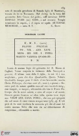 5: Iscrizioni latine