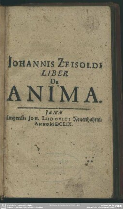 Liber de anima