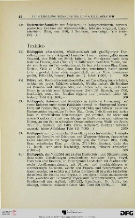 Textilien (Nr. 436-463)