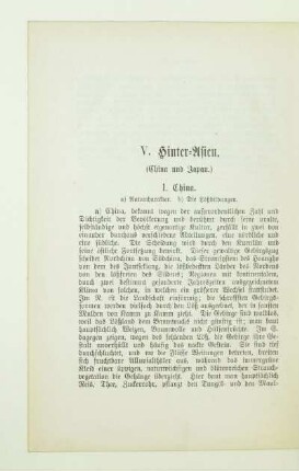 V. Hinter-Asien
