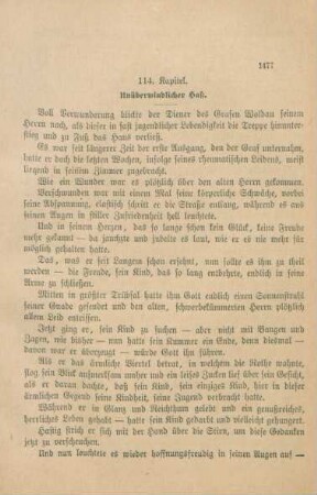 114. Kapitel. Unüberwindlicher Haß.