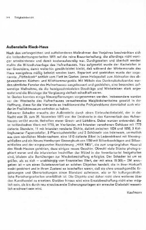 Außenstelle Rieck-Haus