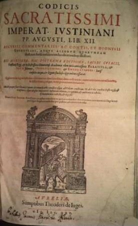 Codex Justiniani