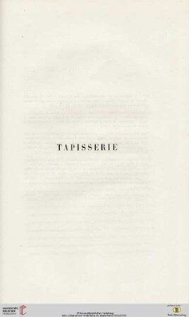 Tapisserie
