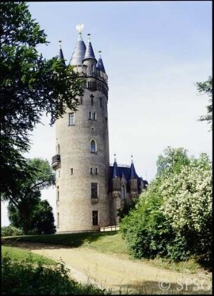 Potsdam, Park Babelsberg, Flatowturm.
