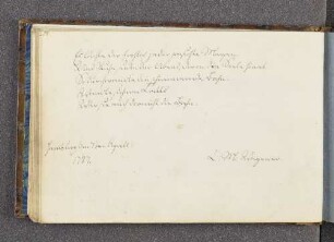 C. M. Wagener. – Hamburg, 07.04.1787