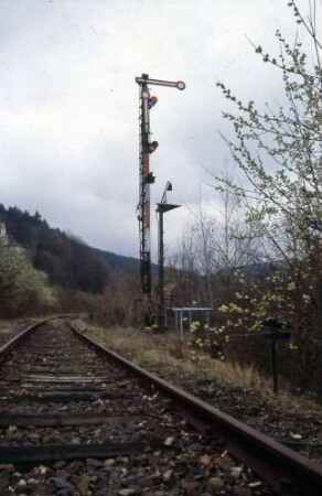 Calw Einfahrsignal Signal Zs3 Stumpfgleiseinfahrt
