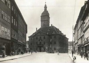 Bad Langensalza. Rathaus : Bad Langensalza. Blick zum Rathaus