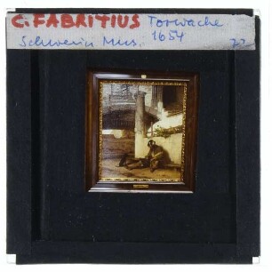 Fabritius (Carel), Die Torwache (Schwerin SM 2477)