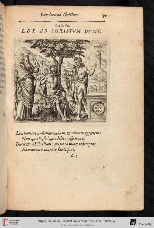 Cap. VII. Lex ad christvm dvcit