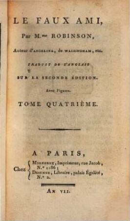 Le faux ami ..., 4