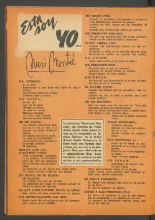 Esta soy yo... Nuri Montsé
