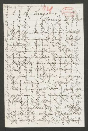 Brief an Marie von Bülow : 10.02.1898