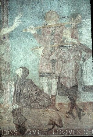 2. Bildfeld von Osten: Die Auferweckung des Jünglings von Nain