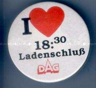 DAG (Deutsche Angestellten Gewerkschaft), Ladenschlussgesetz