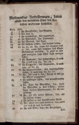 Nothwendige Verbesserungen, ...