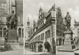 Messestadt Leipzig: Bachdenkmal, Altes Rathaus, Goethedenkmal