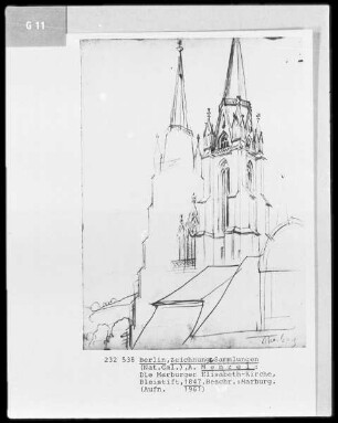 Die Marburger Elisabethkirche
