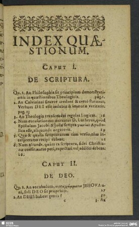 Index Quaestionum