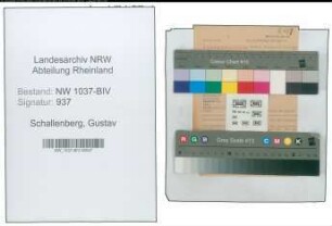 Entnazifizierung Gustav Schallenberg , geb. 20.05.1882 (Konrektor)