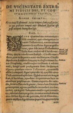 De vicinitate extremi iudicii ... libri II.