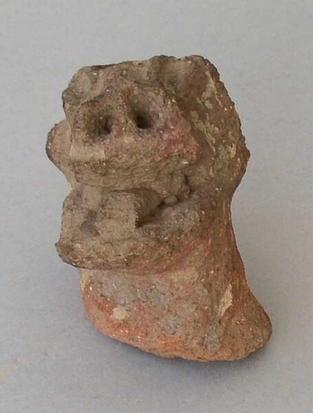 Sandstone animal head