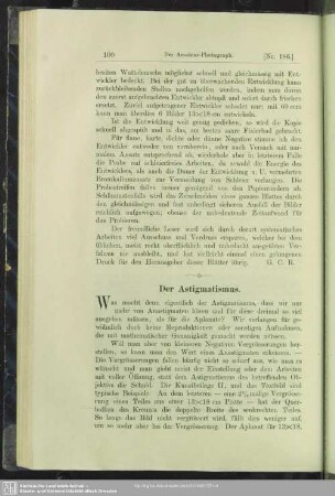 Der Astigmatismus