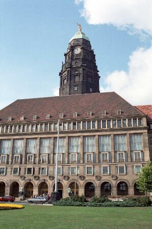 Dresden, Neues Rathaus : Dresden-Altstadt. Neues Rathaus, Dr.-Külz-Ring