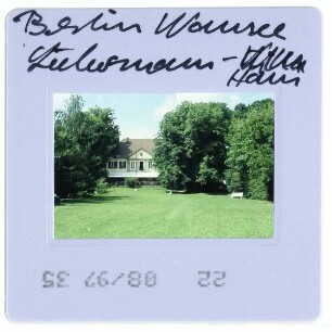 Berlin, Liebermann Villa : Haus, vom Garten aus