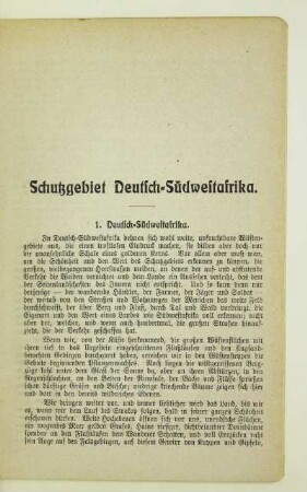 Schutzgebiet Deutsch-Südwestafrika