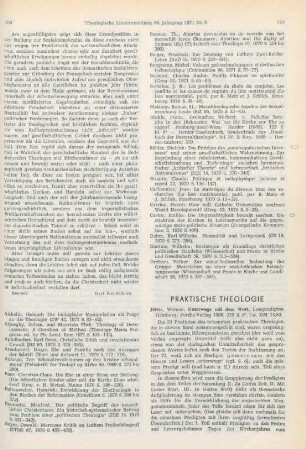 710-712 [Rezension] Jetter, Werner, Unterwegs mit dem Wort