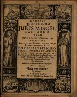 Dodecas Quaestionum Iuris Miscellanearum