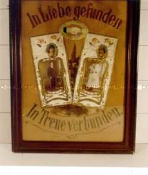 Erinnerungsbild an die Hochzeit