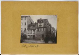 Colonialwaren Heinrich Schwab, Koblenz: Ansicht (aus: Skizzen- und Fotoalbum 11)