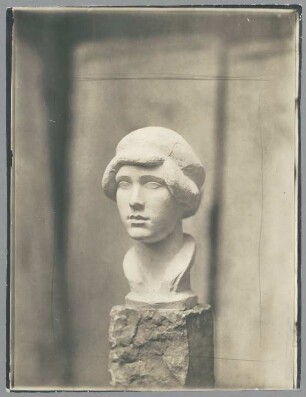 Porträt Leonore Kolbe, 1921, Gips