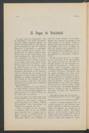 El Duque de Reichstadt
